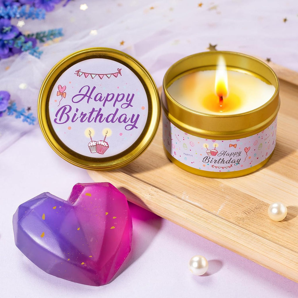 Birthday Gifts for Women,Unique Birthday Presents Friendship Gift Purple Relaxing Self Care Set Ideas Care Package Gifts Basket for Women Mom Sister Best Female Friend Gifts Box
